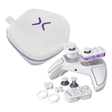 Turtle beach victrix pro bfg reloaded draadloze modulaire controller (wit, xbox one, xbox series x|s, pc)