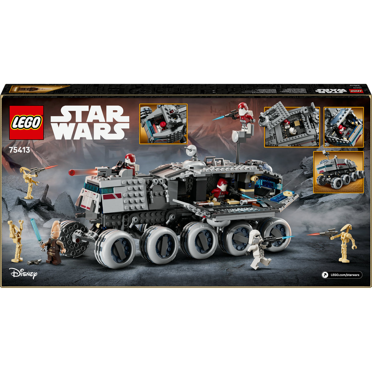Lego ® star wars: the clone wars™ republic juggernaut - 75413