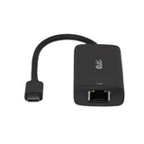 Club 3d usb-c naar 10gb-lan ethernet adapter (zwart)