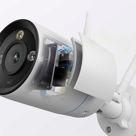 Reolink w330 beveiligingscamera (wit zwart)