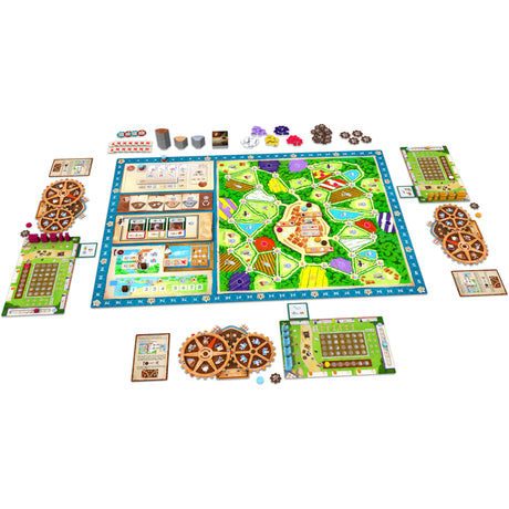 Asmodee windmill valley bordspel (nederlands, 1 - 4 spelers, 45 - 90 minuten, vanaf 13 jaar)