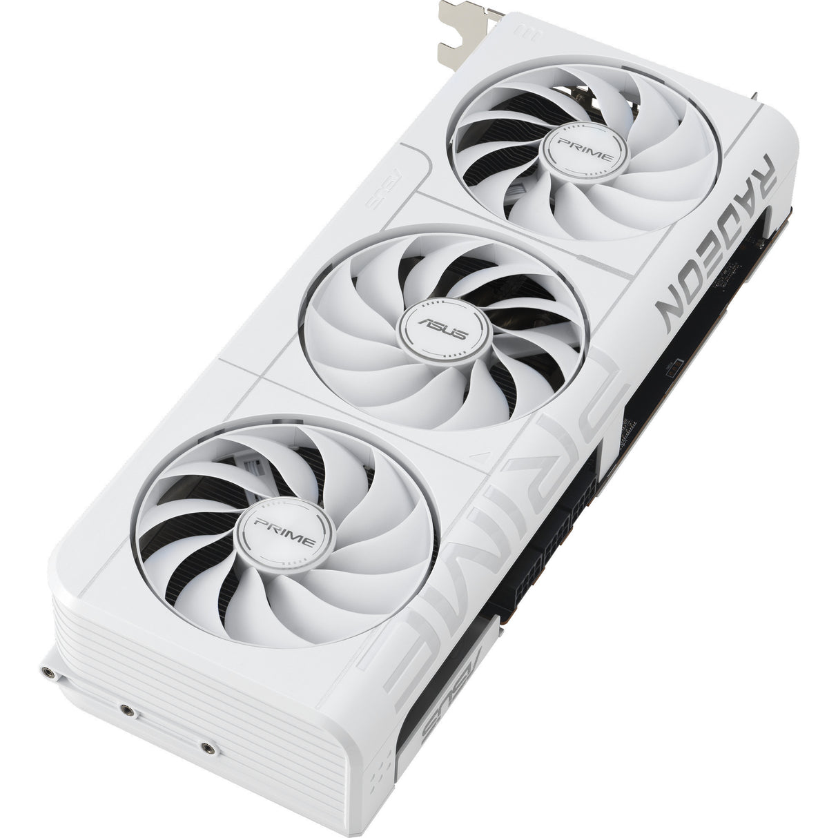 Asus prime radeon rx 9070 xt oc white grafische kaart (wit, 3x displayport, 1x hdmi 2.1, rdna4)