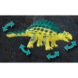 Playmobil dino rise - saichania: verdediging van de vechtersbazen constructiespeelgoed (70626)