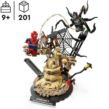 Lego super heroes 76334 marvel ultieme strijd: spider-man vs. sandman