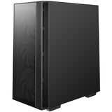 Deepcool matrexx 55 v4 c midi tower behuizing (zwart | 1x usb-a | 1x usb-c | rgb | window)