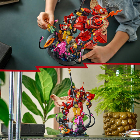 Lego ninjago - de vuurriddermecha constructiespeelgoed (71846)