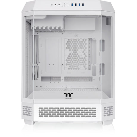 Thermaltake the tower 600 - snow midi tower behuizing (wit | 4x usb-a | 1x usb-c | tempered glass)