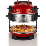 Ariete dubbele pizzaoven 0927 00 (rood)