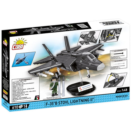 Cobi armed forces - f-35b stovl lightning ii constructiespeelgoed (schaal 1:48)