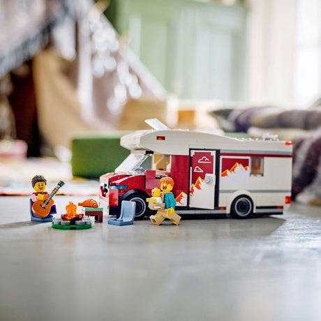 Lego city avontuurlijke camper voertuig speelgoed voor kinderen vanaf 6 jaar 60454