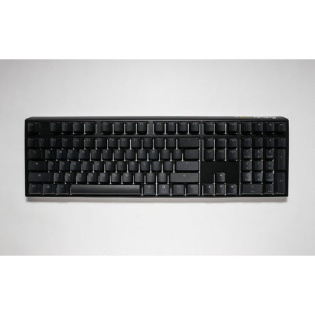 Ducky one 3 classic, toetsenbord (zwart wit, us lay-out, cherry mx blue, rgb led, double-shot pbt, hot-swappable, quack mechanics)