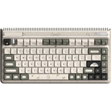 Iqunix og80 hitchhiker wireless mechanical keyboard (grijs, us lay-out (qwerty), cherry mx silent red, 80% (tkl), rgb leds, hot-swappable, pbt, 2.4ghz | bluetooth 5.1 | usb-c)