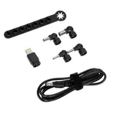 Targus 90 w legacy accessoireset (dc-kabel naar tip + 5 tips + opberghouder) adapter (zwart, voor dockingstations)