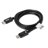 Club 3d displayport 1.4 vesa gecertificeerde kabel male-male (zwart, 2 meter, 8k 60hz, 32.4gbps)