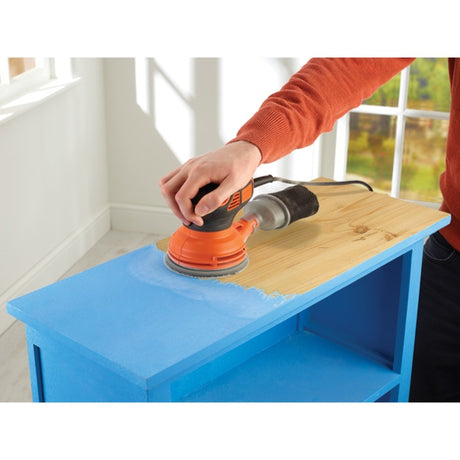 Black+decker slijpmachines in de vorm van een soort 125mm 240w ka199