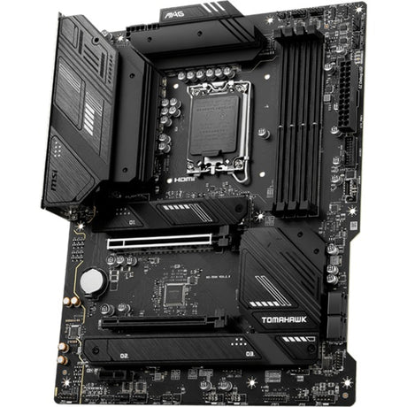 Msi mag b760 tomahawk wifi socket 1700 moederbord (zwart, raid, 2.5 gb-lan, wi-fi 6e, bt, sound, atx)