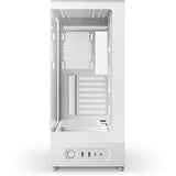 Nzxt s5 rgb midi tower behuizing (wit | 2x usb-a | 1x usb-c | rgb | tempered glass)