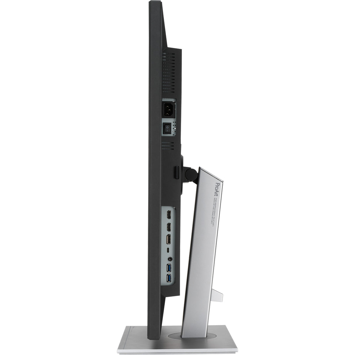 Asus proart display pa279cv 27 4k ultra hd monitor (zwart zilver, 1x displayport, 2x hdmi, 1x usb-c, 4x usb-a)