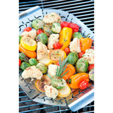 Weber premium grillkorf groentekorf (roestvrij staal)