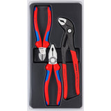 Knipex 3-delig tangenset - comfortgreep - 00 20 09 v01