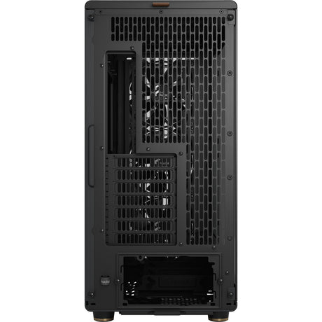 Fractal design north xl midi tower behuizing (zwart houtkleur | 2x usb-a | 1x usb-c | tempered glass)