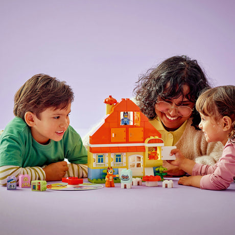 Lego duplo 10459 huis van bluey en haar familie met geheugenspel