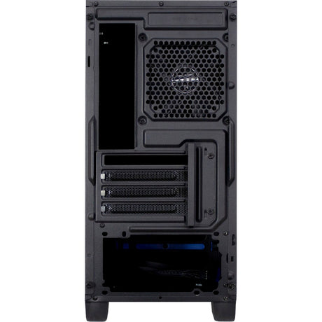 Inter-tech h-606 mini tower behuizing (zwart | 2x usb-a)