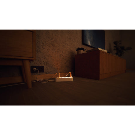 Shelly power strip gen4 4-voudige stekkerdoos (wit, 4x stekker, wifi, bluetooth, zigbee)