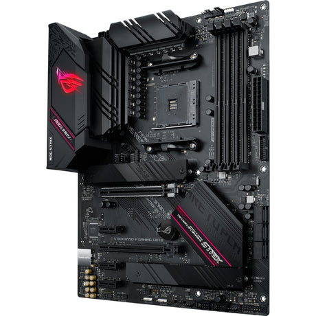 Asus rog strix b550-f gaming wi-fi ii socket am4 moederbord (zwart, raid, gb-lan, wi-fi 6, bt, sound, atx)