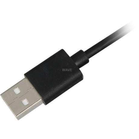 Sharkoon usb-a 2.0 - usb-c kabel (zwart, 1,5 meter)