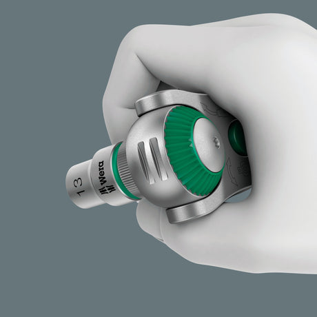 Wera 8100 sa 9 zyklop speed-ratelset gereedschapsset (zwart groen, 1 4 -aandrijving, 28-delig)