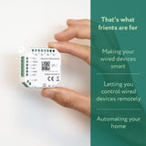 Frient io module schakelaar (wit, zigbee 3.0)