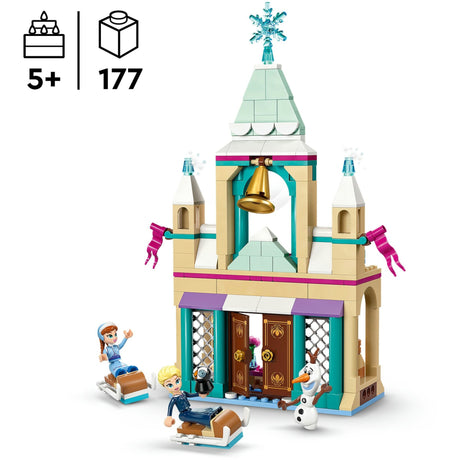 Lego ǀ disney frozen kasteel van arendelle bouwpakket voor kinderen met poppetje 43265