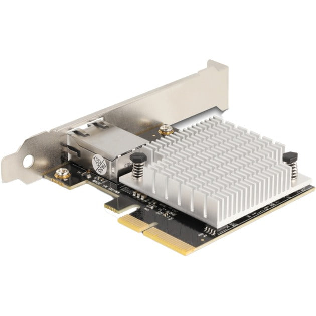 Delock pci express x4 network card 10 gigabit lan 1 x rj45 aqc107s netwerkadapter