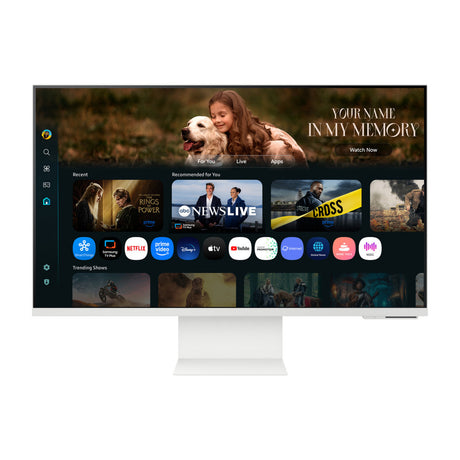 Samsung smart monitor m8 m80f 32 4k uhd (wit, hdmi, usb-c, usb-a, wifi, bt)