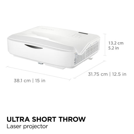 Viewsonic ls832wu wuxga ultra short throw laserprojector (wit, 5000 ansi lumen)