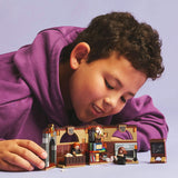Lego harry potter kasteel zweinstein: toverspreukenles speelgoed voor 8 jaar en ouder 76442