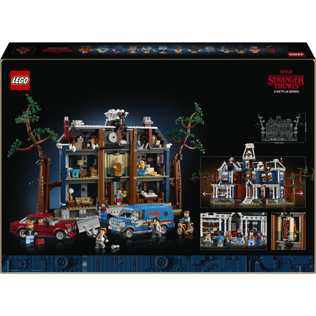 Lego icons stranger things: het huis van de familie creel bouwpakket voor volwassenen - 11370