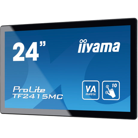 Iiyama prolite tf2415mc-b2 23.8 touchscreen monitor (zwart, 1x displayport, 1x hdmi, 1x vga)
