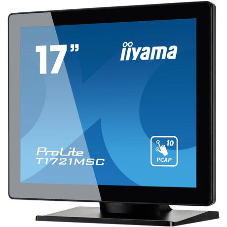 Iiyama prolite t1721msc-b2 17 touchscreen monitor (zwart, hdmi, vga, usb-a)