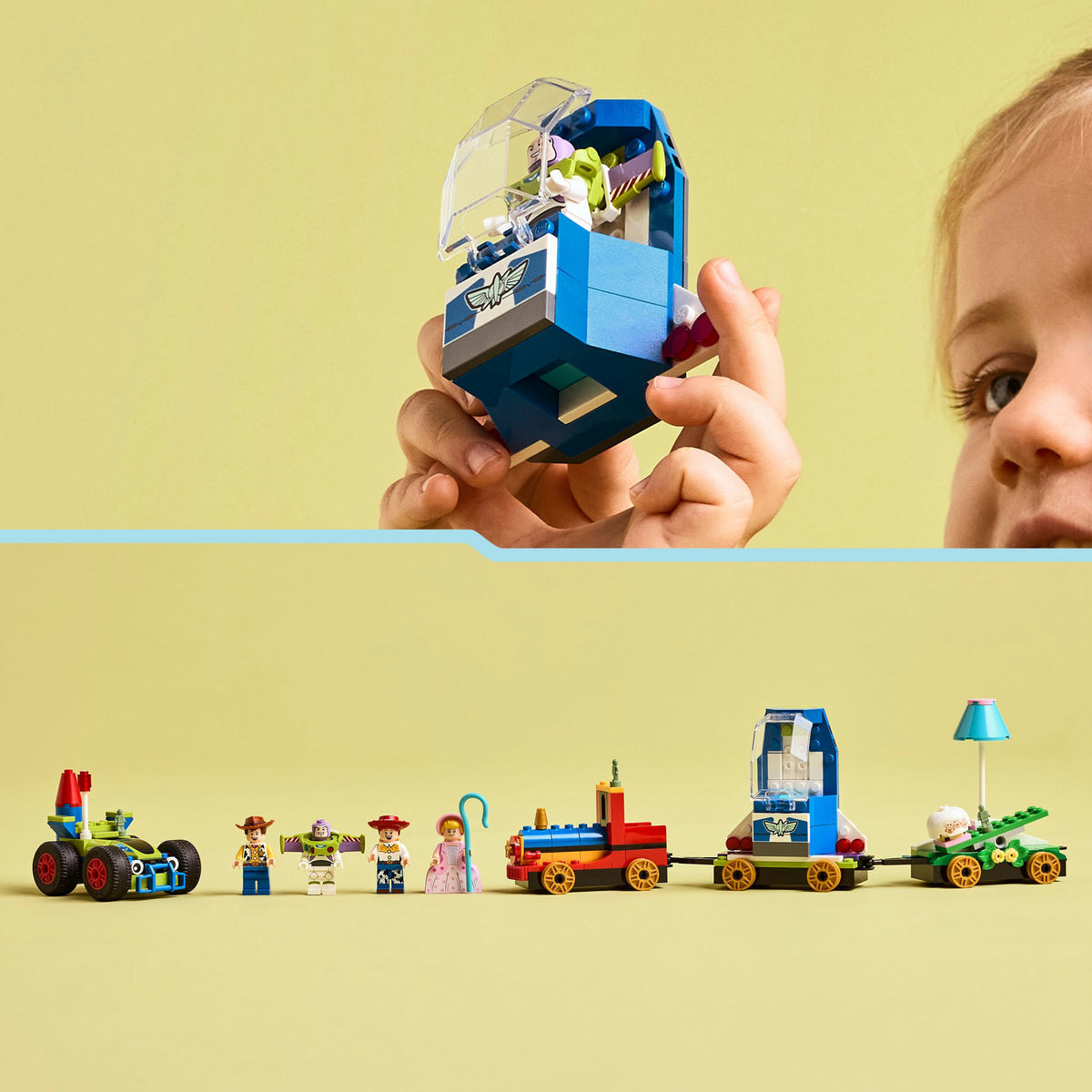 Lego disney - toy story feesttrein en rc auto constructiespeelgoed (43264)