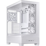 Asus a31 plus midi tower behuizing (wit | 2x usb-a | 2x usb-c | tempered glass)