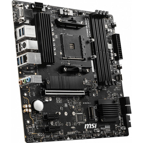 Msi b550m pro-vdh socket am4 moederbord (zwart, raid, gb-lan, sound, µatx)