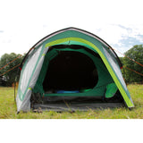 Coleman kobuk valley 4 plus tent (donkergroen lichtgroen)