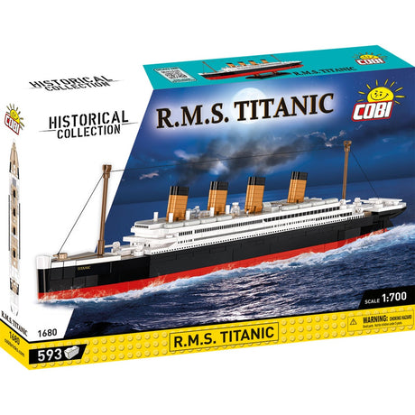 Cobi historical collection - r.m.s. titanic constructiespeelgoed (schaal 1:700)