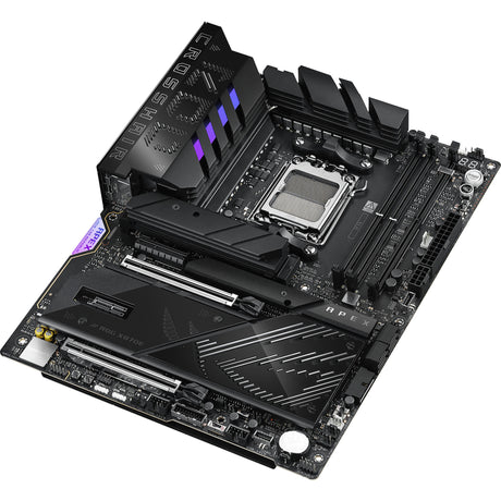 Asus rog crosshair x870e apex socket am5 moederbord (raid, 5gb-lan, wi-fi 7, bt, sound, atx)