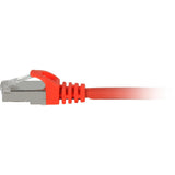 Sharkoon cat.7a netwerkkabel (rood, 1 meter, sftp, rj-45)