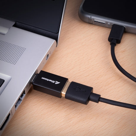 Sharkoon officepal usb-c adapters (zwart)