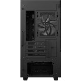 Deepcool ch360 mini tower behuizing (zwart | 1x usb-a | 1x usb-c | rgb | tempered glass)