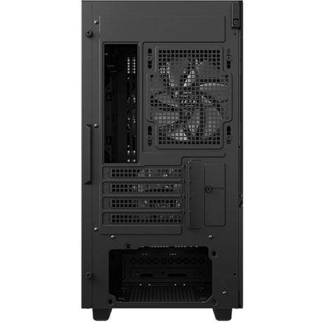 Deepcool ch360 mini tower behuizing (zwart | 1x usb-a | 1x usb-c | rgb | tempered glass)